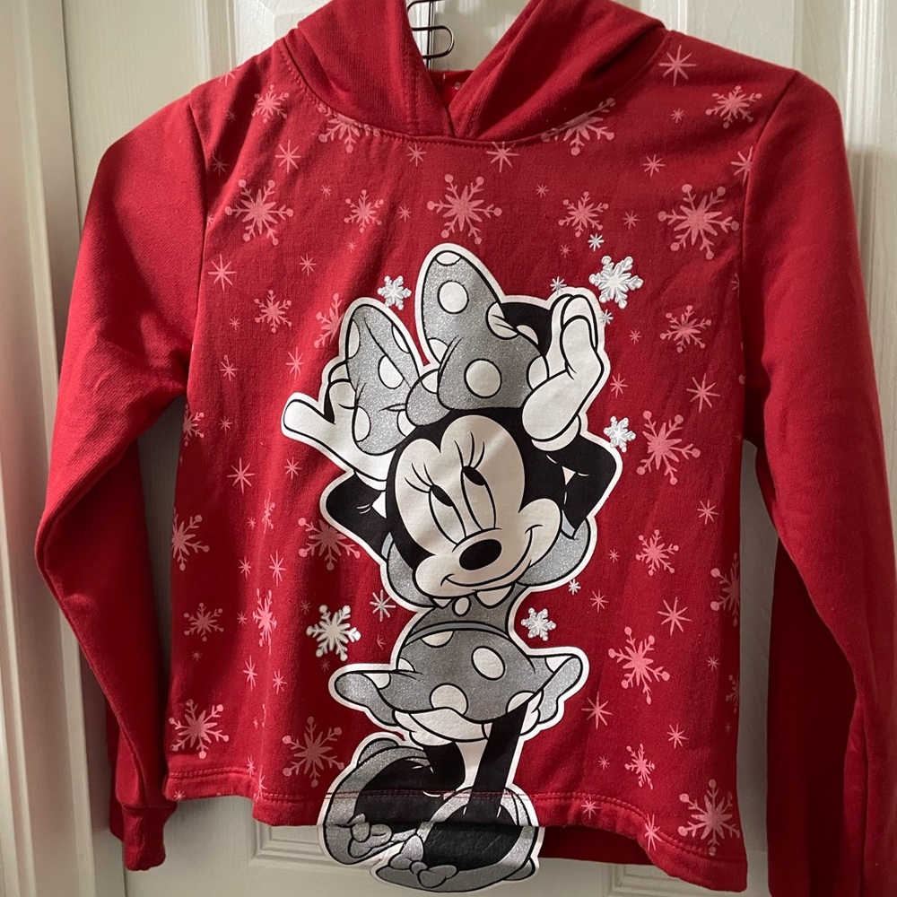 Disney Minnie Mouse Red Hoodie for Kids